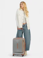 Uppercase Aero Pro Cabin Silver Trolley - Image 9