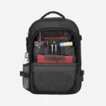 Safari Beyond 28L Black Overnighter Formal Backpack with USB Port - Image 7