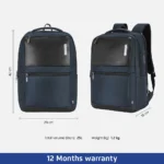 Safari Prime 22L Formal Backpack with Laptop Compartment - Image 4